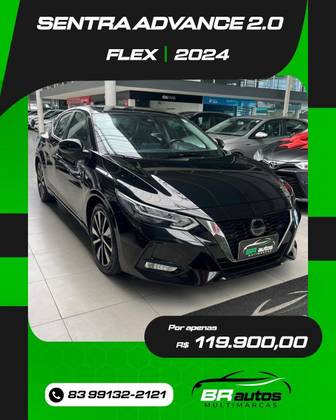 NISSAN SENTRA 2.0 16V GASOLINA ADVANCE XTRONIC